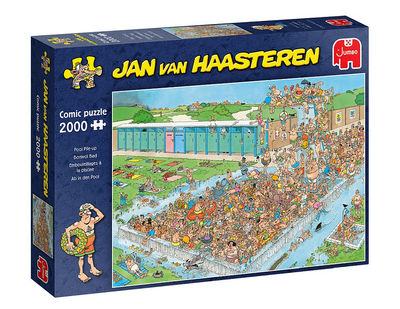 Puzzle Jumbo Jan van Haasteren Pool PileUp 2000 elementów (8710126200407)