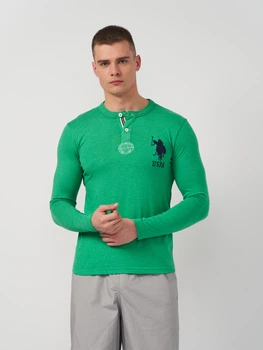 Лонгслів чоловічий US Polo Assn 9475.20 M (46) Зелений (smt2000000009117)