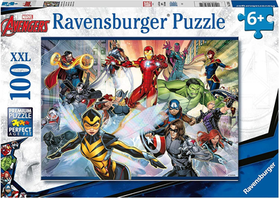 Puzzle Ravensburger Avengers 100 elementów (4005556132614)