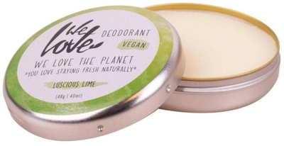 Натуральний дезодорант We Love The Planet Luscious lime кремовий 48 г (8719326006376)