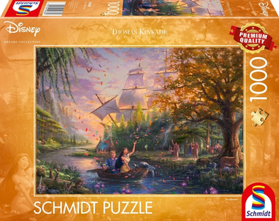 Puzzle Schmidt Thomas Kinkade: Disney Pocahontas 1000 elementów (4001504596880)
