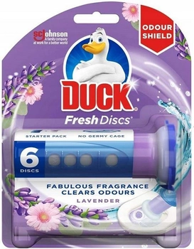 Żelowe krążki Duck Fresh Discs Lavender 6 szt (5000204966855)
