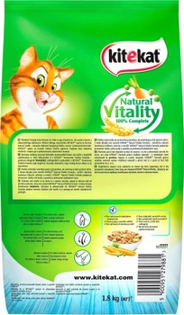 Sucha karma dla kotów Kitekat Ryba z warzywami 1.8 kg (5900951279881)