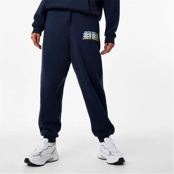 Спортивні штани Jack Wills Stacked Graphic Jogger Navy, L (48) (11874379)