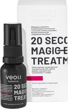 Serum pod oczy i na powieki Veoli Botanica 20 Seconds Magic Eye liftingująco-naprawcze 15 ml (5907222052518)