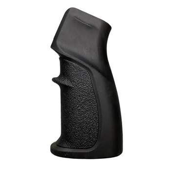Рукоятка пистолетная для AR15 прорезиненная DLG TACTICAL (DLG-106), цвет Черный, с отсеком для батареек