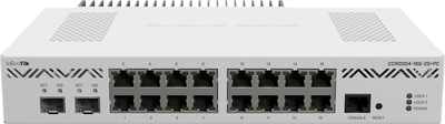 Маршрутизатор Mikrotik CCR2004-16G-2S+PC (CCR2004-16G-2S+PC)