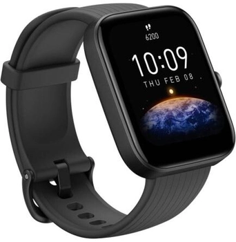 Smartwatch Amazfit Bip 3 Black (6972596104872)