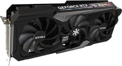 Відеокарта INNO3D PCI-Ex GeForce RTX 4070 iChill X3 12GB GDDR6X (192bit) (2535/21000) (HDMI, 3 x DisplayPort) (C40703-126XX-186148H)