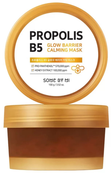Маска для обличчя Some By Mi Propolis B5 Гlow Barrier Calminr Mask заспокійлива 100 г (8809647391876)