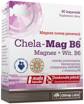 Пищевая добавка Olimp Labs Chela-Mag B6 60 капсул (5901330014734)