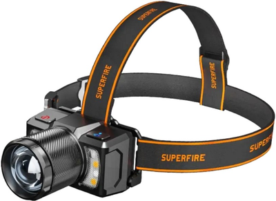 Ліхтар налобний акумуляторний SuperFire HL25 700 Lumen IP43 (6974760351792)