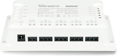 Розумний 4-канальний перемикач Wi-Fi Sonoff 4CHPROR3 з керуванням RF433 мHz (M0802010004)