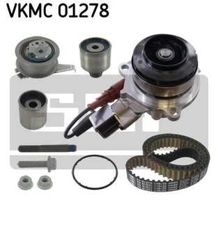 Комплект ремня ГРМ с помпой SKF (VKMC01278)