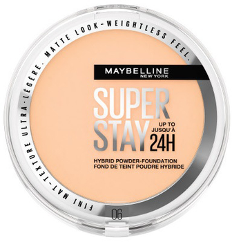 Podkład do twarzy Maybelline Super Stay 24H Hybrid Powder Foundation w pudrze 06 9 g (3600531666606)