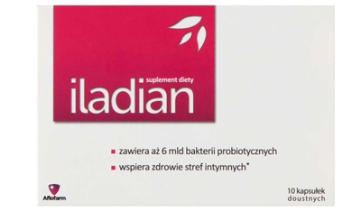 Suplement diety Iladian wspierający zdrowie stref intymnych 10 kapsułek doustnych (5908254186882)