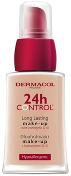 Podkład matujący Dermacol 24H Control Long Lasting Make-Up długotrwały 01 30 ml (85926653)