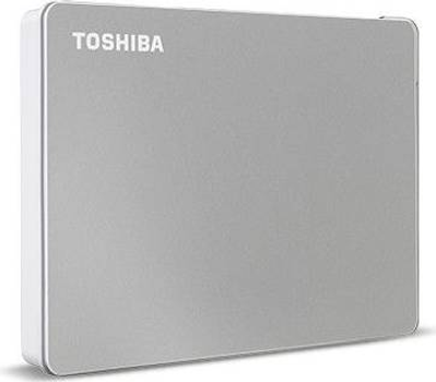 Жорсткий диск 2.5 1ТБ Toshiba Canvio Flex USB3.2 Срібний (HDTX110ESCAA)