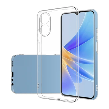 Прозрачный ТПУ чехол Logarm Optima Full Camera 1,5mm для Oppo A17 / A17k
