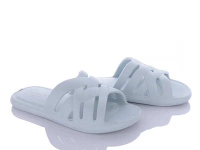 Женские шлепанцы foam накрест ТМ W2103 36 Голубой