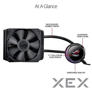 Система водяного охлаждения ASUS ROG Ryuo 120 (ROG-RYUO-120)