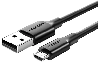 Kabel Ugreen US289 USB 2.0 to Micro Cable Nickel Plating 2 A 0.5 m Black (6957303861354)