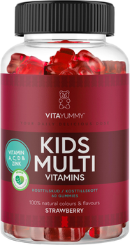 Мультивітаміни для дітей VitaYummy Kids Multivitamin 60 шт (5713918000714)