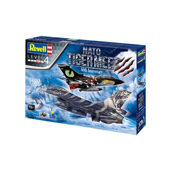 Сборная модель Revell набор самолетов Tornado и F-16 NATO Tiger уровень 4, 172 (RVL-05671)