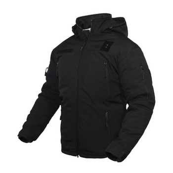 Куртка зимова Поліція Vik-Tailor SoftShell Чорна 50