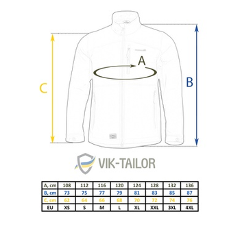 Куртка Pentagon Elite SoftShell RAL7013 L