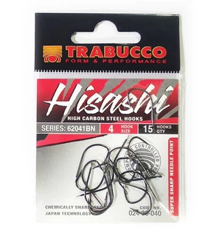 Крючки Trabucco HISASHI HOOK 62041 15шт № 8