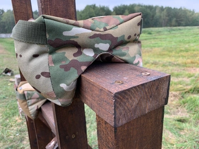 Мешок под приклад стрелковый баррикадный подушка для стрельбы GEN 2 кость
