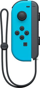 Контролер Nintendo Switch Joy-Con лівий Неоновий синій (0045496431389)