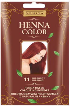 Odżywka Venita Henna Color ziołowa koloryzująca z naturalnej henny 11 Burgund (5902101710923)