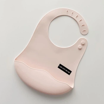 Силіконовий слюнявчик HEORSHE Pink