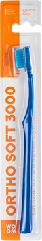 Szczoteczka do zębów Woom Ortho Soft 3000 Toothbrush ortodontyczna (4751033921096)