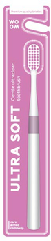 Szczoteczka do mycia zębów Woom Ultra Soft Ultraclean głęboko czyszcząca Pink (4751033920143)
