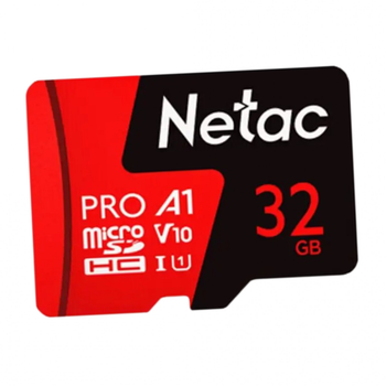 MicroSD Карта памяти Netac Pro U1 A1 V10 32Gb