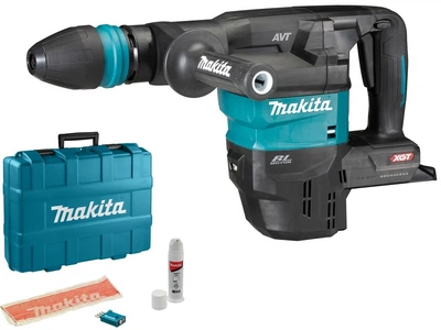 Молоток отбойный аккумуляторный Makita HM001GZ02 (9.4 Дж, 0-2650 мин-1, XGT, 1100 Вт, BL, SDS-MAX, AVT, AWS, 5.8 кг, без аккумуляторов и зарядного устройства)