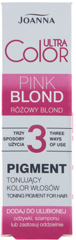 Toner do włosów Joanna Ultra Color Pigment Różowy Blond 100 ml (5901018019631)