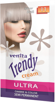 Крем-фарба для волосся Venita Trendy Cream Ultra 11 Срібний пил 35 мл (5902101519106)
