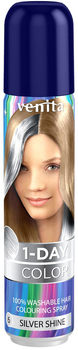 Spray do włosów Venita 1-Day Color koloryzujący Srebrny Pył 50 ml (5902101515146)