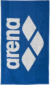 Рушник Arena POOL SOFT TOWEL (001993-810) Унісекс 150х90 см Синьо-білий (3468336100394)
