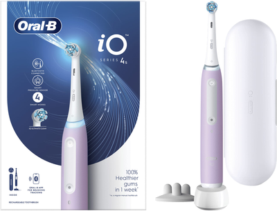 Електрична зубна щітка Oral-B iO4s Lavender (4210201414889)