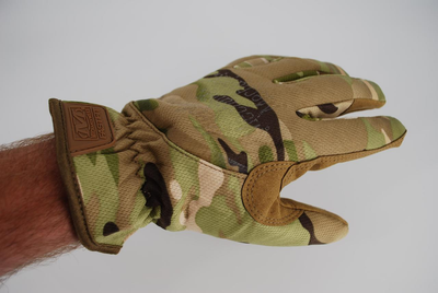 Перчатки тактические с пальцами Mechanix wear 9025_L_Multicam