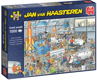Puzzle Jumbo Jan van Haasteren Technical Highlights 1000 elementów (8710126011539)