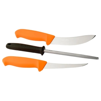 Набор ножей и мусат Morakniv Hunting Set 3000 Orange (Morakniv12098)