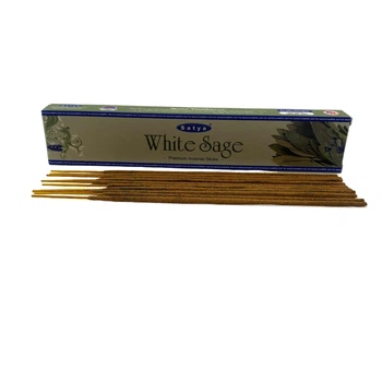 Пыльцевые благовония - White Sage, Premium Масала Satya (Белый Шалфей)