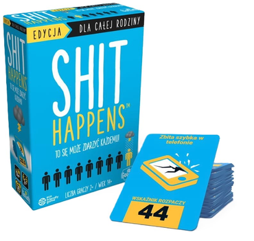 Карткова гра Goliath Shit Happens Сімейне видання (8720077301474)