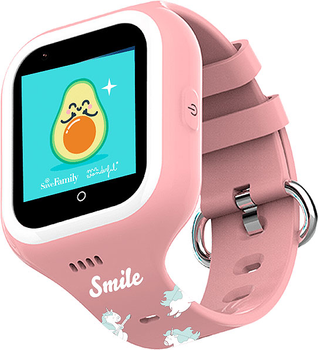 Smartwatch SaveFamily Iconic Plus Mr. Wonderful with GPS and call Różowy SF-RIRMW4G (8425402547373)